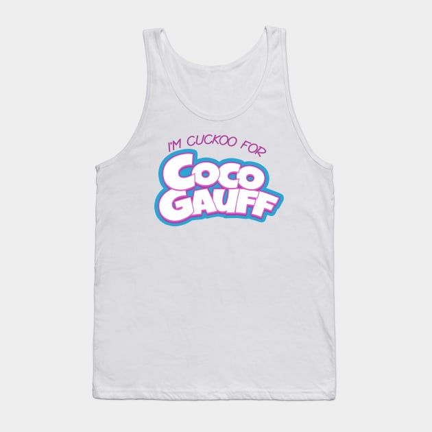 I'm Cuckoo for Coco Gauff Tank Top by mbloomstine